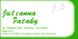 julianna pataky business card